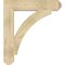 Ekena Millwork Thorton Craftsman Rough Sawn Bracket, Douglas Fir, 6"W x 34"D x 38"H BKT06X34X38THR04RDF - alternate 3